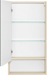 Акватон Зеркальный шкаф Сканди 45 дуб верона, белый – фотография-2